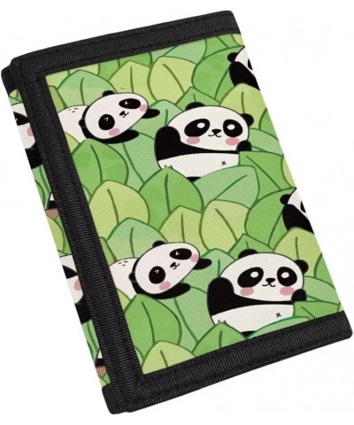 Halloween Skeleton Print RFID Trifold Canvas Wallet Credit Card Holder for Outdoor for Women Kids Boys Girls Teens Skull Cand...