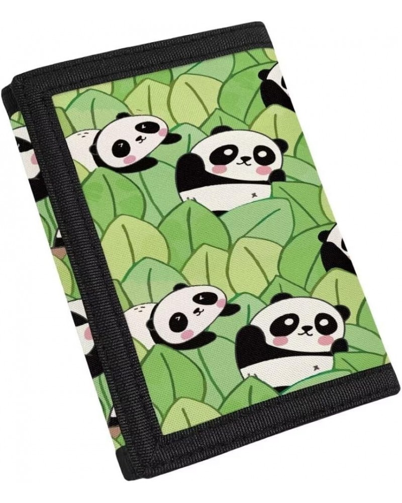 Halloween Skeleton Print RFID Trifold Canvas Wallet Credit Card Holder for Outdoor for Women Kids Boys Girls Teens Skull Cand...