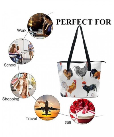 Large Leather Handbag Big Shoulder Commuter Bag Waterproof Shoulder Bucket Bag Color599 $15.19 Totes