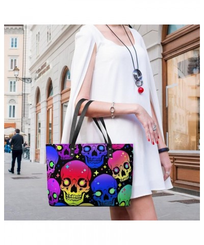 Large Tote Bag Fashion Portable Handbags With Zipper For Women And Men Color524 $15.80 Totes