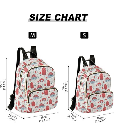 Mushrooms Backpack Purse for Women Ladies Fashion Travel College Shoulder Bags with Strap Handbag Lady Purse,S Medium $15.19 ...