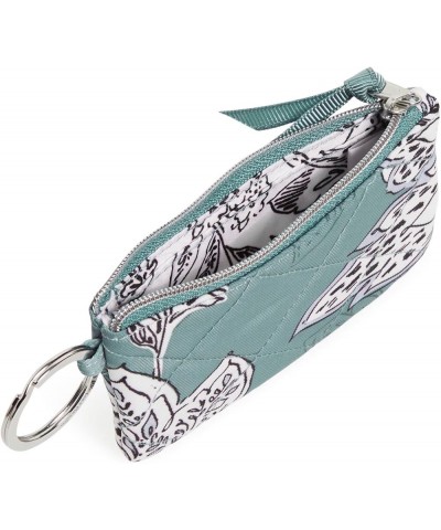 Women's Performance Twill Zip Id Case Wallet Tiger Lily Blue Oar $11.03 Wallets