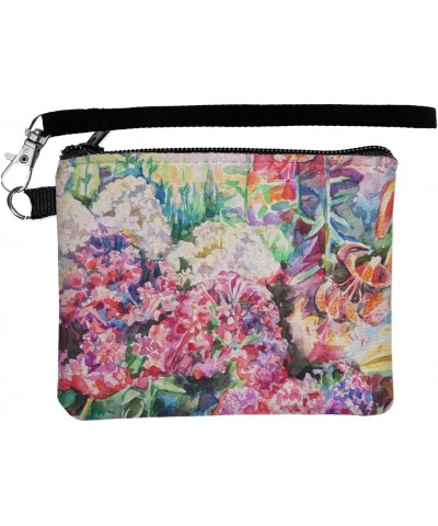 Watercolor Floral Wristlet ID Case $10.73 Wristlets