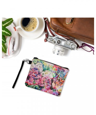 Watercolor Floral Wristlet ID Case $10.73 Wristlets