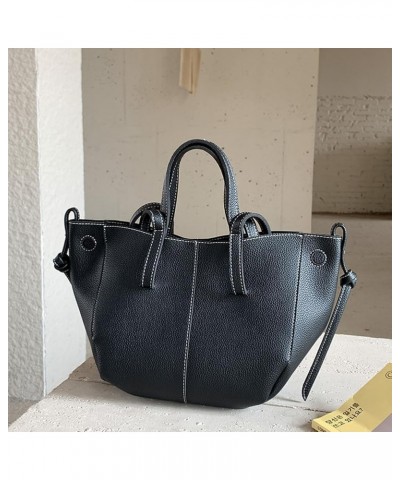 Tote Bag for Women Purse Small Faux Leather Tote Handbag Chic Shoulder Bags Fashion Dumpling Underarm Bag for Work Black $14....