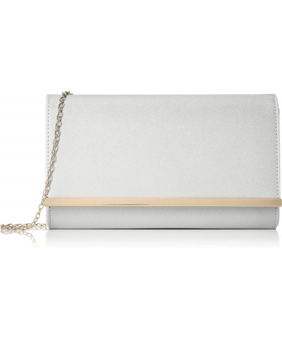 Metal Clutch Bag White Free $20.55 Clutches