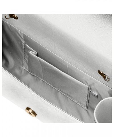 Metal Clutch Bag White Free $20.55 Clutches