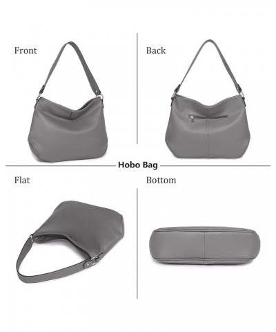 Hobo Bags for Women Purses and Handbags Shoulder Satchel Bag A-gray $10.75 Hobo Bags