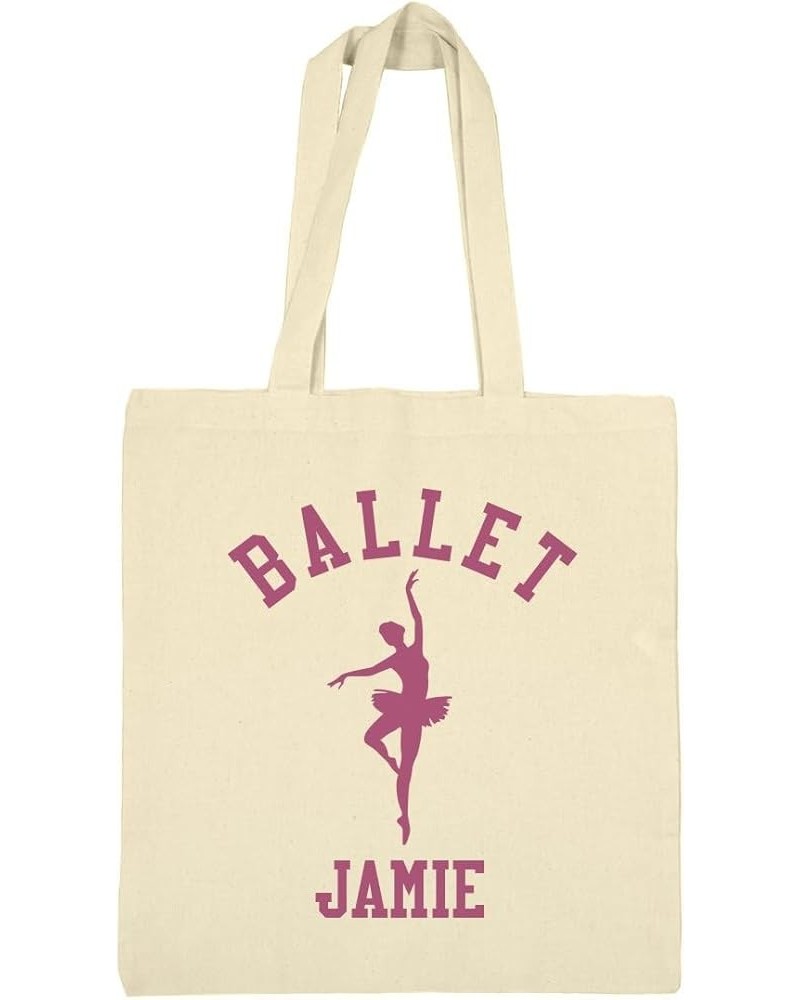 Ballet Dance Bag: Canvas Bargain Tote Bag Natural $10.80 Totes