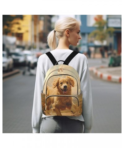 Dog Oil Painting Style Fashion Travel Backpack for Women Multi Pockets Lightweight Purse for Women-M Multicolor Small $17.15 ...