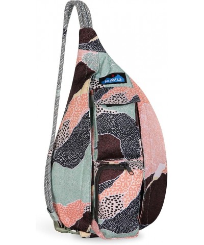 Mini Rope Sling Pack with Adjustable Rope Shoulder Strap Upland Valley $23.95 Crossbody Bags