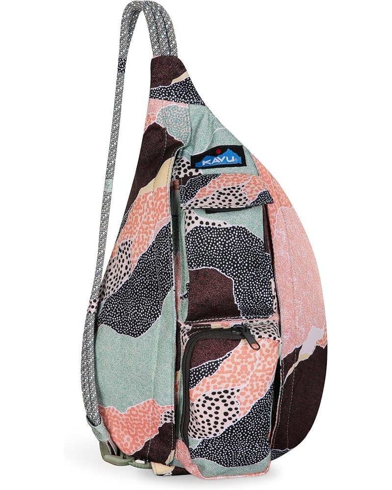 Mini Rope Sling Pack with Adjustable Rope Shoulder Strap Upland Valley $23.95 Crossbody Bags