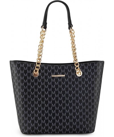 Purse and Handbags for Women Chain Shoulder Tote Bag G Black $18.24 Totes