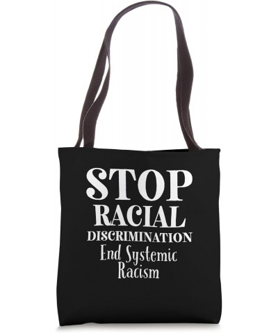 Love and End Racism Tee And Anti Racism Desing Men Women Tote Bag $10.81 Totes