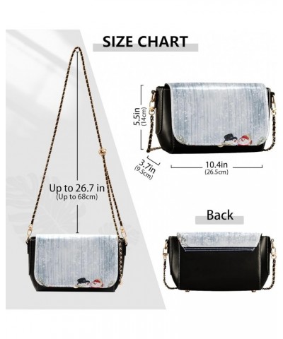 Crossbody Bags for Women Trendy Women's Black Shoulder Bag Small PU Leather Flap Cross Body Bag Handbags Pattern4 $22.95 Cros...