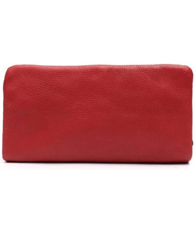 Leather Wallet Pu Leather Women's Wallet Simple Solid Color Design Long Purse Clutch Girls Women's Large Capacity Coin Pocket...