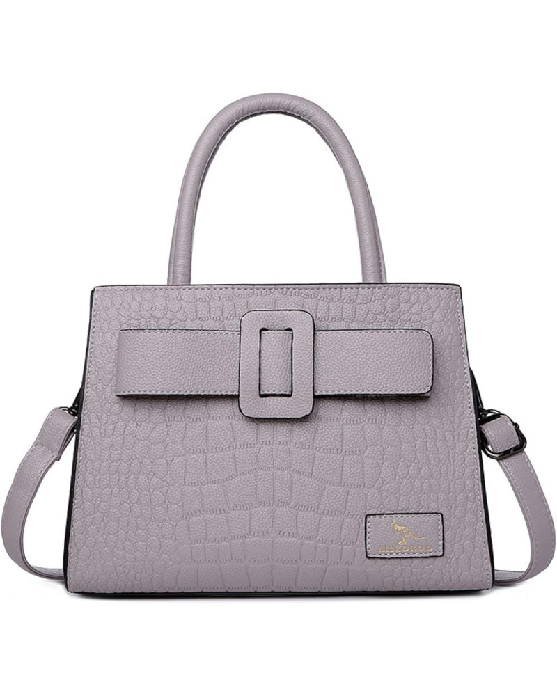 Women's tote bag cross-body bag Dark Gray $33.15 Crossbody Bags