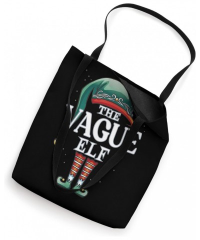 Vague Elf Christmas Group Xmas Pajama Party Tote Bag $13.66 Totes