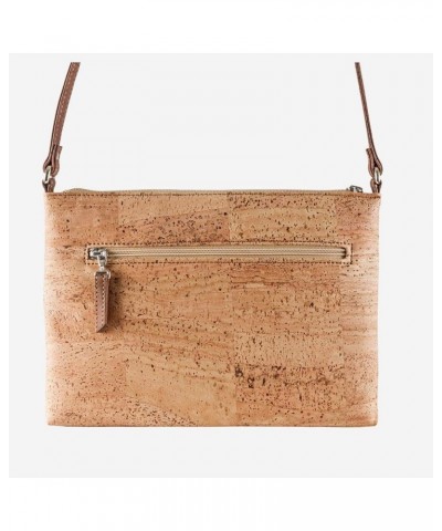 Cork Purse Crossbody Women Handbag from Portugal | Vegan Leather Brown / Red $36.72 Crossbody Bags