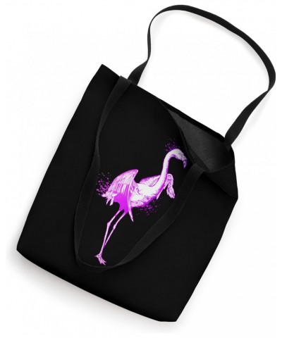 Colorful drawing of a flamingo Tote Bag $17.40 Totes