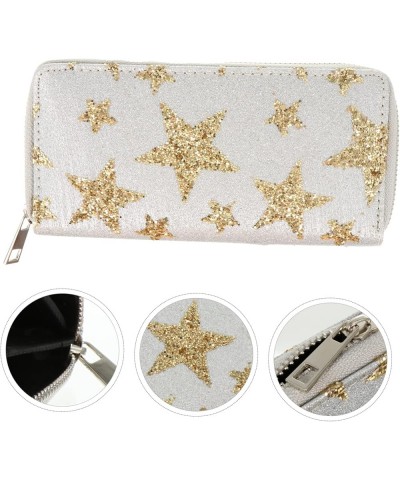 3pcs Five-pointed Star Wallet Purse Leather Change Holder Zip Around Wallets for Women Blocking Wallet Women Womens Clutch Wo...