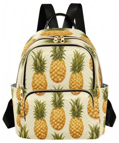 Artwork Pineapple Fruit Women Backpack Purse Ladies Fashion Shoulder Bag Daypack Travel Bag 10L Medium $17.84 Backpacks