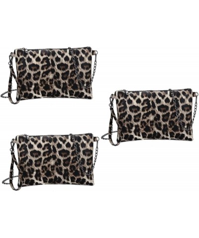 2pcs Women Sling Bag Shoulder Bag for Women One Shoulder Women Croossbody Bag Cuff Bracelet Skin Care Leopardx3pcs $17.10 Sho...