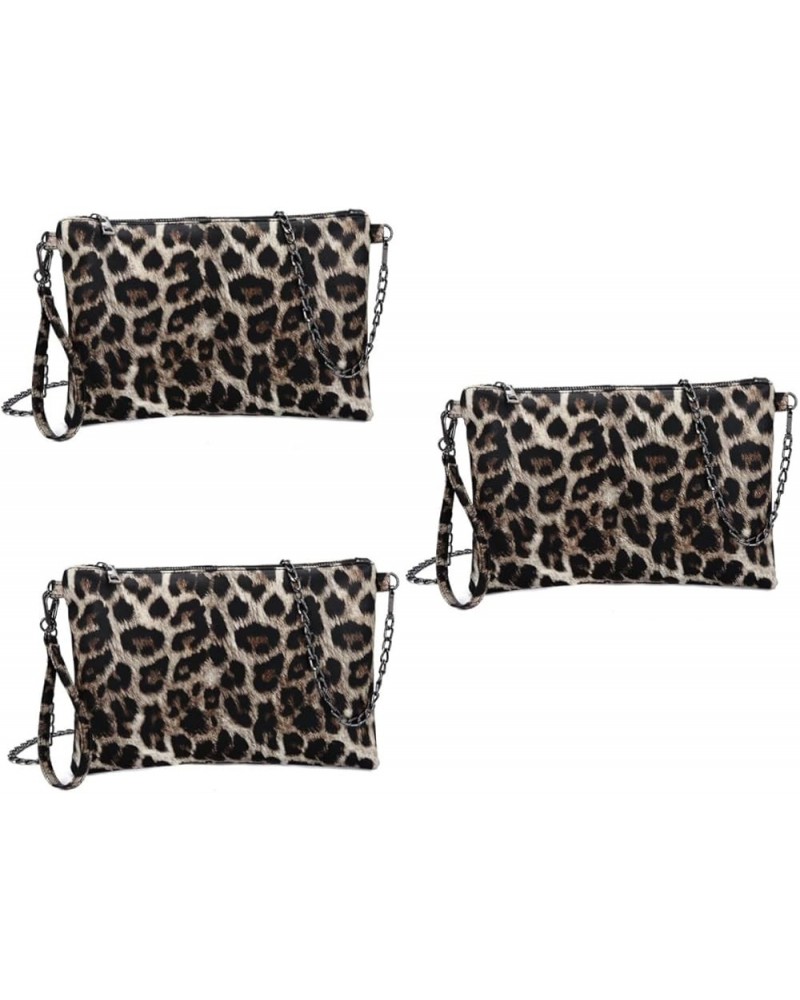 2pcs Women Sling Bag Shoulder Bag for Women One Shoulder Women Croossbody Bag Cuff Bracelet Skin Care Leopardx3pcs $17.10 Sho...