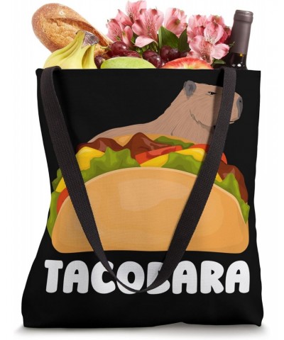 Funny Capybara Tacobara Taco Lover Graphic Men Women Kids Tote Bag $10.75 Totes