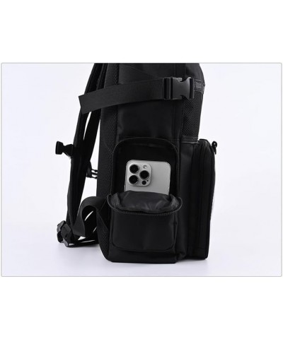 Large Capacity Black Transparent Itabag Backpack Daypack for Pin Badge Display Detachable Men Women $16.75 Backpacks