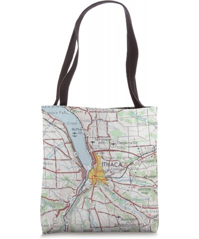 Vintage Ithaca NY Map (1968) Tote Bag $13.91 Totes