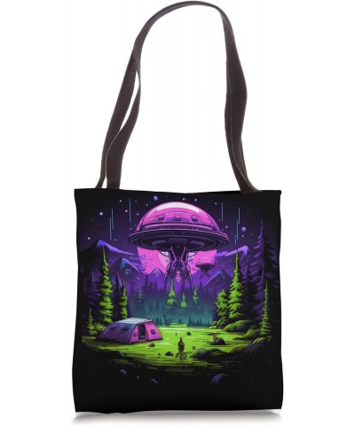 Camping UFO Gear Alien Abduction Tote Bag $10.39 Totes