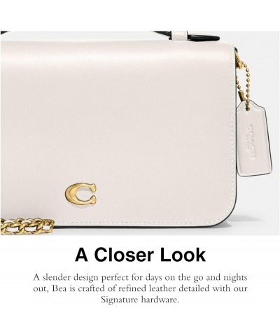 Womens Refined Calf Leather Bea Crossbody Chalk $95.20 Crossbody Bags