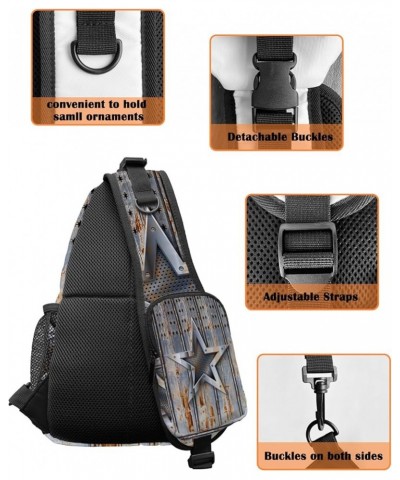 Crossbody Bags for Men Women Waterproof Sling Bag Shoulder Chest Bag Backpack Daypack for Hiking Travel Sports Running Pentag...