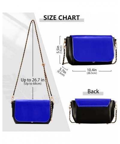 Salvia Blue Crossbody Shoulder Strap, Durable Waterproof Purse, Crossbody Work Bag, Tween Crossbody Purse Medium Blue $23.19 ...