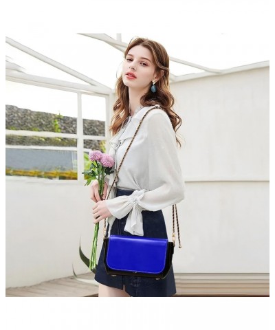 Salvia Blue Crossbody Shoulder Strap, Durable Waterproof Purse, Crossbody Work Bag, Tween Crossbody Purse Medium Blue $23.19 ...