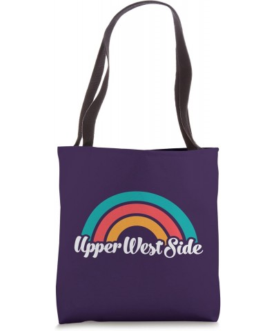 UPPER WEST SIDE / NEW YORK CITY / NYC Rainbow Design Tote Bag $10.60 Totes