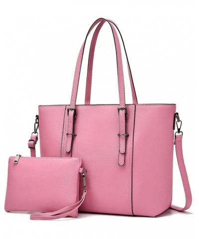 Women Purses and Handbags Tote Shoulder Bag Top Handle Satchel Bags for Ladies Z Pink $17.81 Satchels