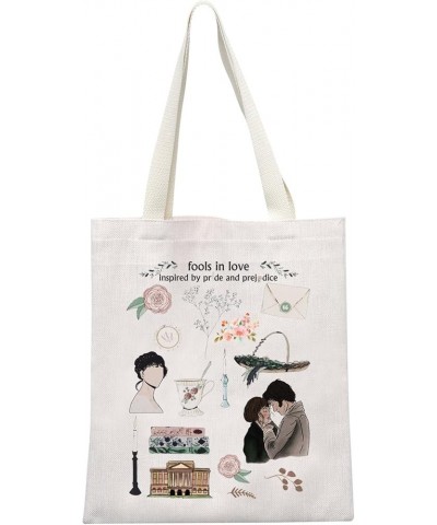 Pride and Prejudice Gift Literary Tote Bag Jane Tote Bag Jane Fans Gift Movie Lover Gift for Bookish Book Lovers Gift Pride-p...