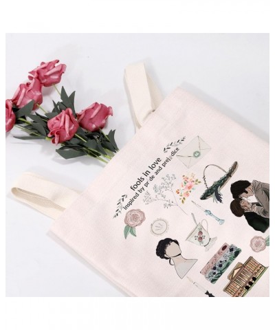 Pride and Prejudice Gift Literary Tote Bag Jane Tote Bag Jane Fans Gift Movie Lover Gift for Bookish Book Lovers Gift Pride-p...