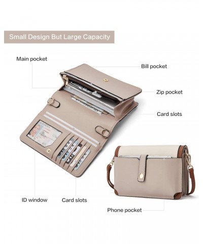 Crossbody Bags for Women Small Cell Phone Shoulder Bag Wristlet Wallet Clutch Purse with Women Wallet $36.84 Wristlets