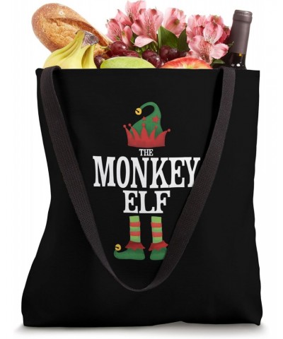 Monkey Elf Family Matching Group Christmas Gifts Funny Tote Bag $12.53 Totes