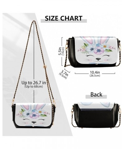 Crossbody Bags for Women Trendy Women's Black Shoulder Bag Small PU Leather Flap Cross Body Bag Handbags Pattern23 $24.18 Cro...