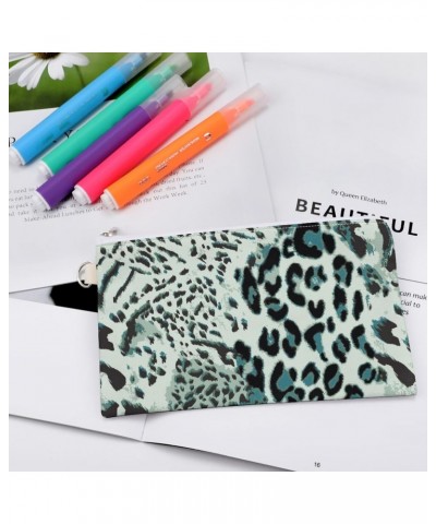 Safari Skin Canvas Wallet Slim Wristlets Bag Credit Card Clutch Purses $9.03 Wallets