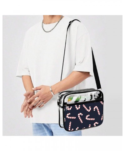 Clear Shoulder Handbag Fashion Waterproof Shoulder Bag With Adjustable Strap Color300 $17.99 Totes