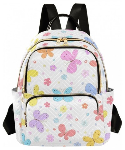 Mini Backpack Purse for Women Lightweight Girls Small Size Cute Butterfly Color School Teens College Traveling Small $18.14 B...