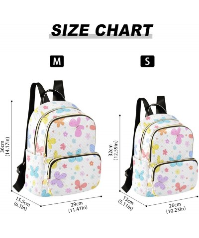 Mini Backpack Purse for Women Lightweight Girls Small Size Cute Butterfly Color School Teens College Traveling Small $18.14 B...