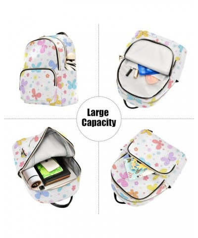 Mini Backpack Purse for Women Lightweight Girls Small Size Cute Butterfly Color School Teens College Traveling Small $18.14 B...