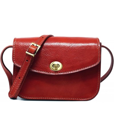 Milano Crossbody Women's Shoulder Bag Handbag Tuscan Red $52.14 Crossbody Bags