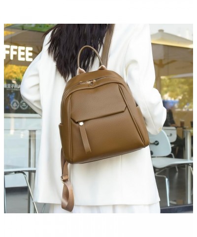 Classic Backpack Purse for Women,Fashion Small Backpack for Ladies Anti-theft Travel Bag (1-Black) 1-coffee $13.25 Backpacks